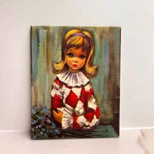 Wall Art Home Decor - Wide Eyed Girl II